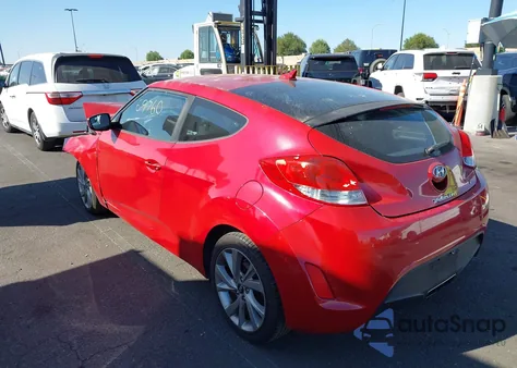 2017 Hyundai Veloster from USA, damaged, VIN KMHTC6AD4HU308202